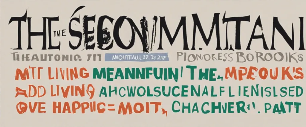 The Second Mountain by David  Brooks