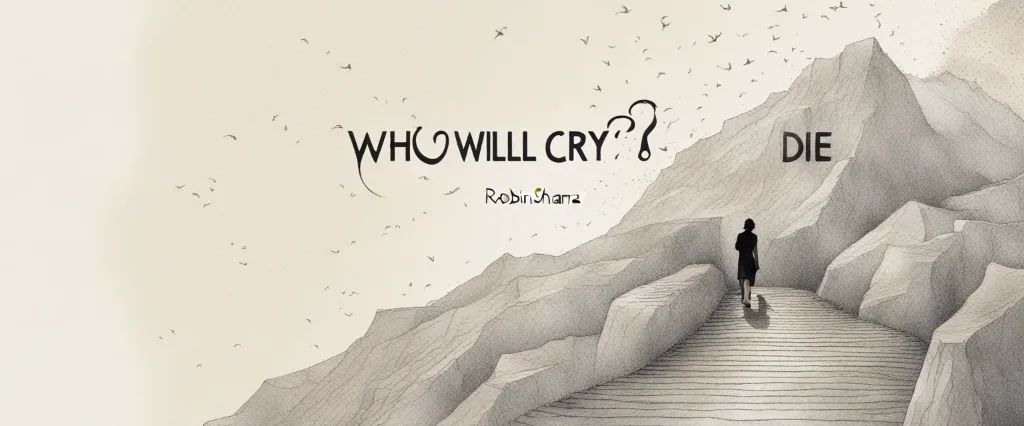 Who Will Cry When You Die? by Robin S. Sharma